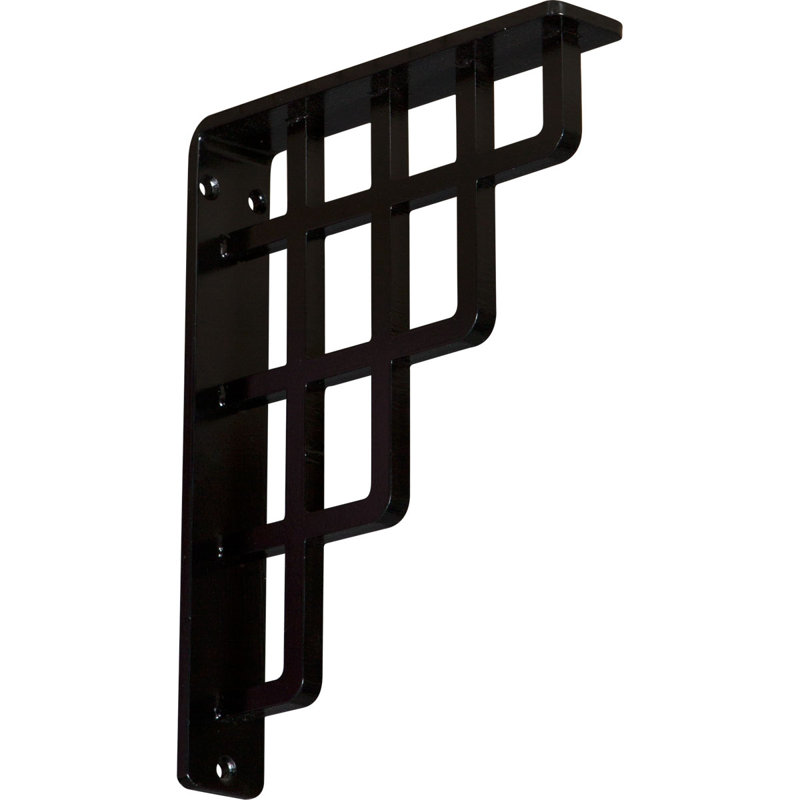 Support en fer forgé Diane, 1,5 po x 10 po