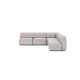 Shonnard Corduroy Modular Corner Open Sectional, 5 Piece