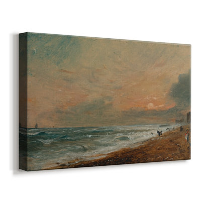 Weymouth Bay: Bowleaze Cove and Jordon Hill-John Constable-Gallery Wrapped Canvas-c. 1816–1817