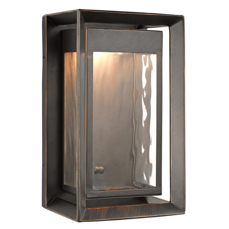 Urbandale LED Outdoor Flush Mount, 13" H x 8" W  6" D