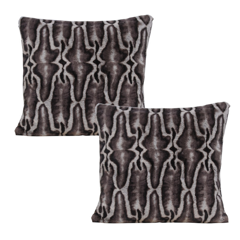 Indoor / Outdoor Square Cushion Cover, Pure Cashmere