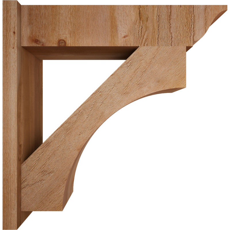 Persienne en bois Westlake, P 32 po x H 32 po, Cèdre rouge de l'Ouest de 8 po (sciage brut)