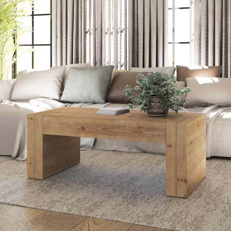 Table basse Lenie Farmhouse, Naturel