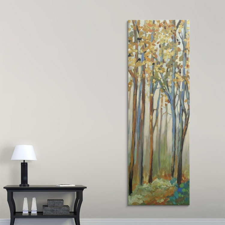Anjelo " Standing Tall I ", 36" H x 12" W, Wrapped Canvas, No Frame