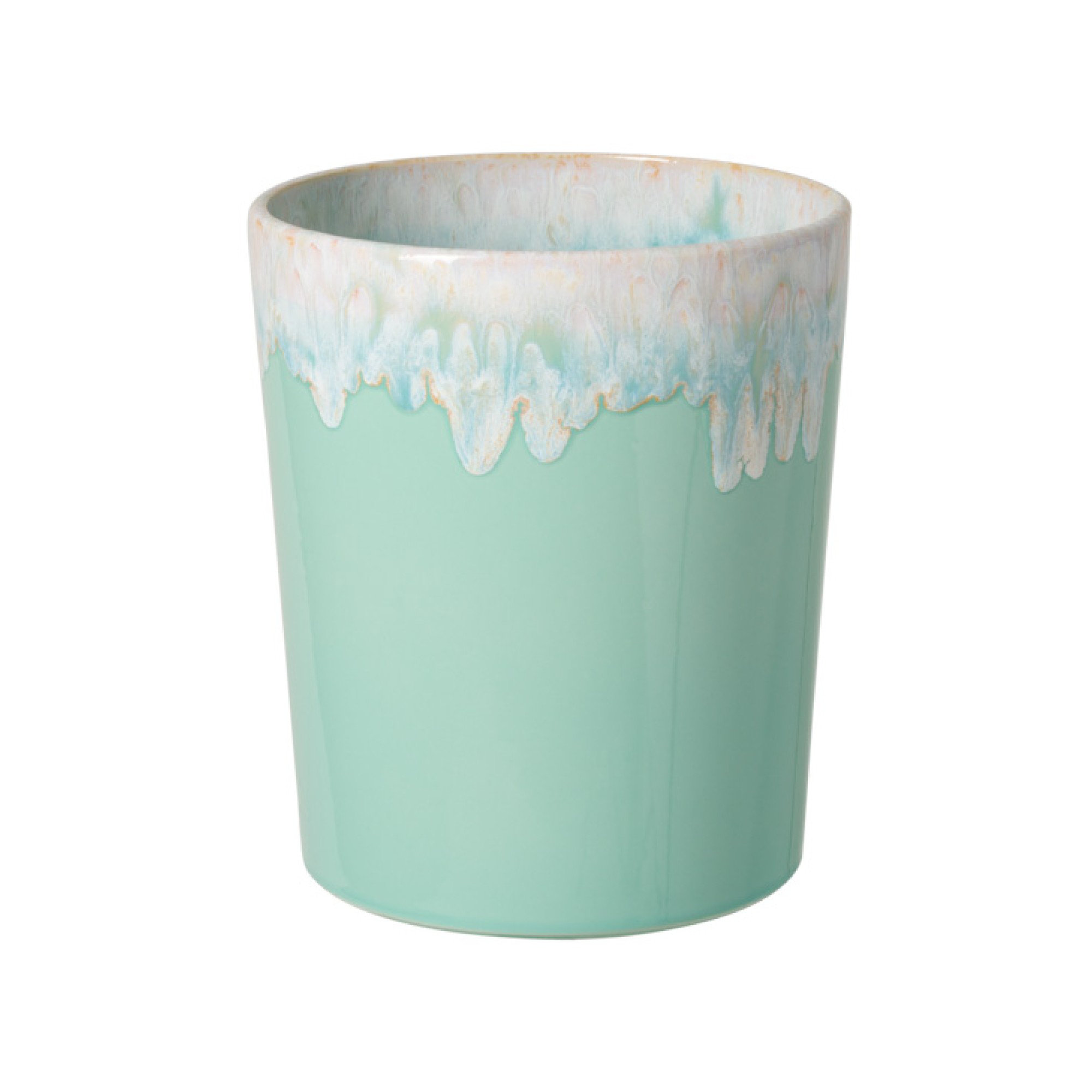Taormina 1.59 Gallons Waste Bin, Aqua