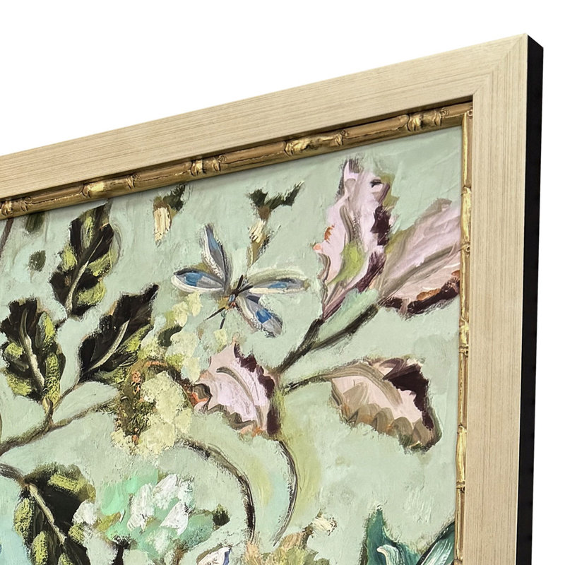 Insectes et vignes, art encadré