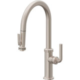 Descanso Kitchen Pull-Down Faucet with Squeeze Sprayer - High Arc Spout