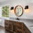 Dimmable Rustic Wall Sconces Vintage Wood Farmhouse Light Fixtures Bathroom Vanity Light Grain Black