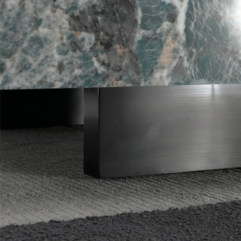 Table basse Italian, H 11,81 po x L 47,24 po x l 47,24 po, Vert