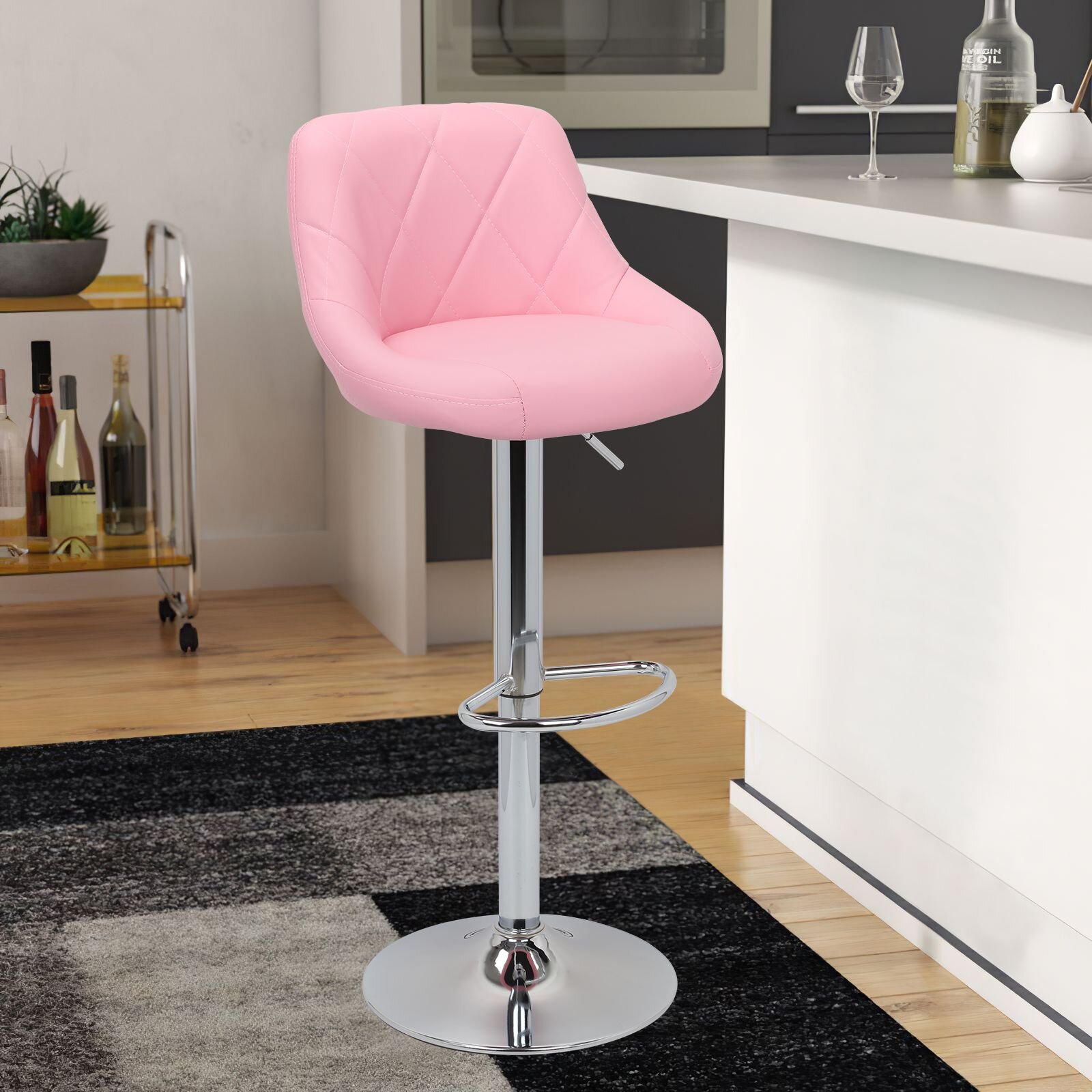 Pink Bar Stools Counter Stools You ll Love Wayfair