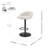 Felomina Fabric Gaslift Swivel Bar Stool-708288869
