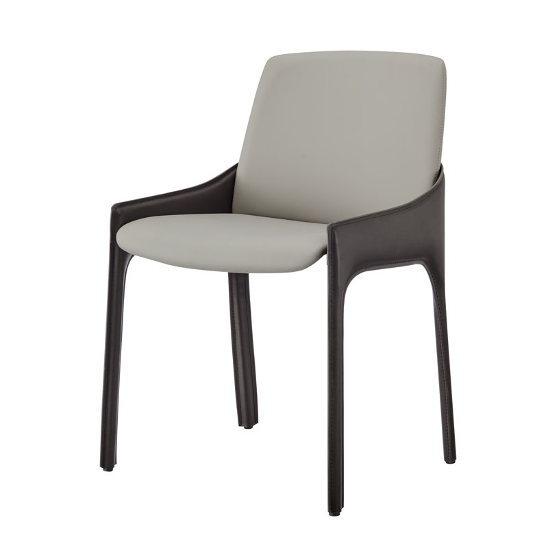 Bishesh 17.5'' H Faux Leather Upholstered Side Chair