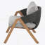 Chaise de patio avec coussins (ensemble de 2)-764648260