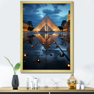 «Leroyal France Louvre Illumination III», reproduction sur toile