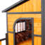 Niche pour chien en bois double TG
