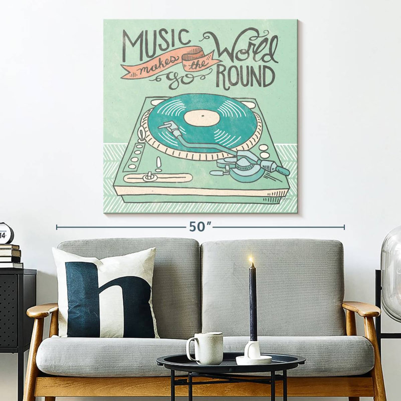 Tourne-disque Tergel Retro, H 33 po x l 33 po