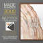 Rose Quartz I - impression encadrée de qualité supérieure - prête à être accrochée - aucun clou requis - aucun clou requis-1880286348-1880286385