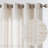Kidist Linen Semi-Sheer Curtain Pair-1963855523-1963855533