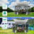 12x12 Pop up Gazebo Screen House Tent for Camping(Upgraded Strut version）)-105587599
