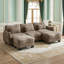 Upholstered 101.1 " Chenille Sectional-1899304821
