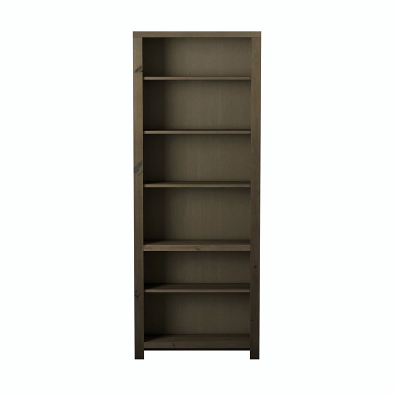 Bibliothèque Columbia, aucun assemblage requis, Brun, (6 tablettes) H 84 po x l 32 po x P 10 po