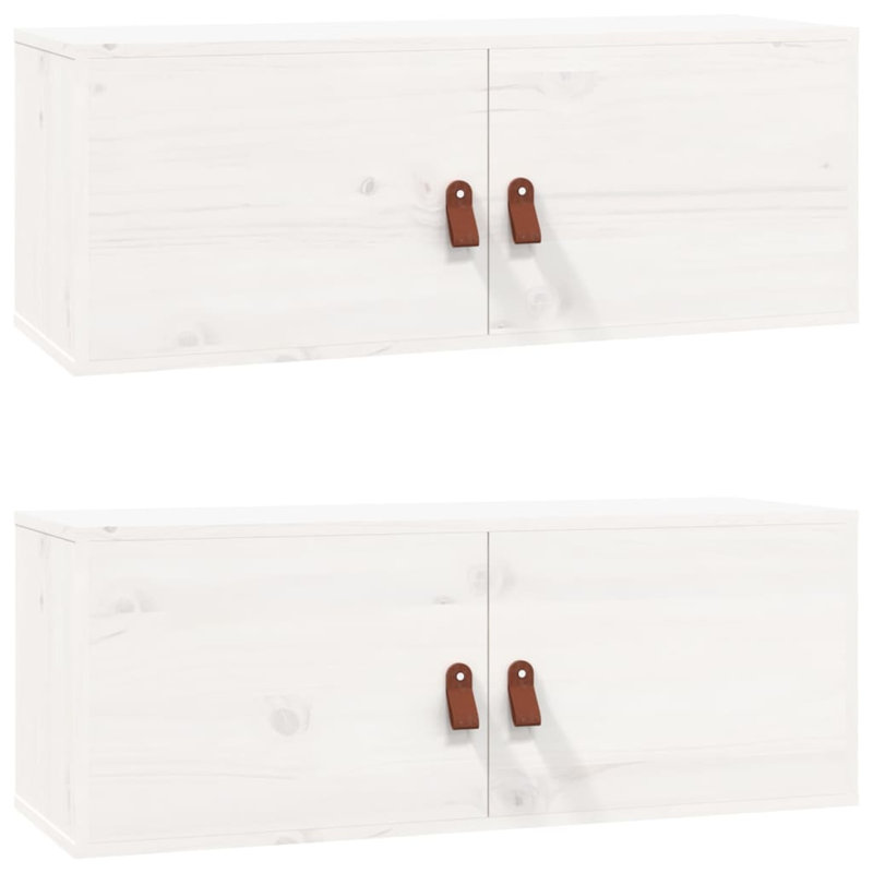 Igbal 4 Piece, 30cm H x 80cm W x 30cm D, White