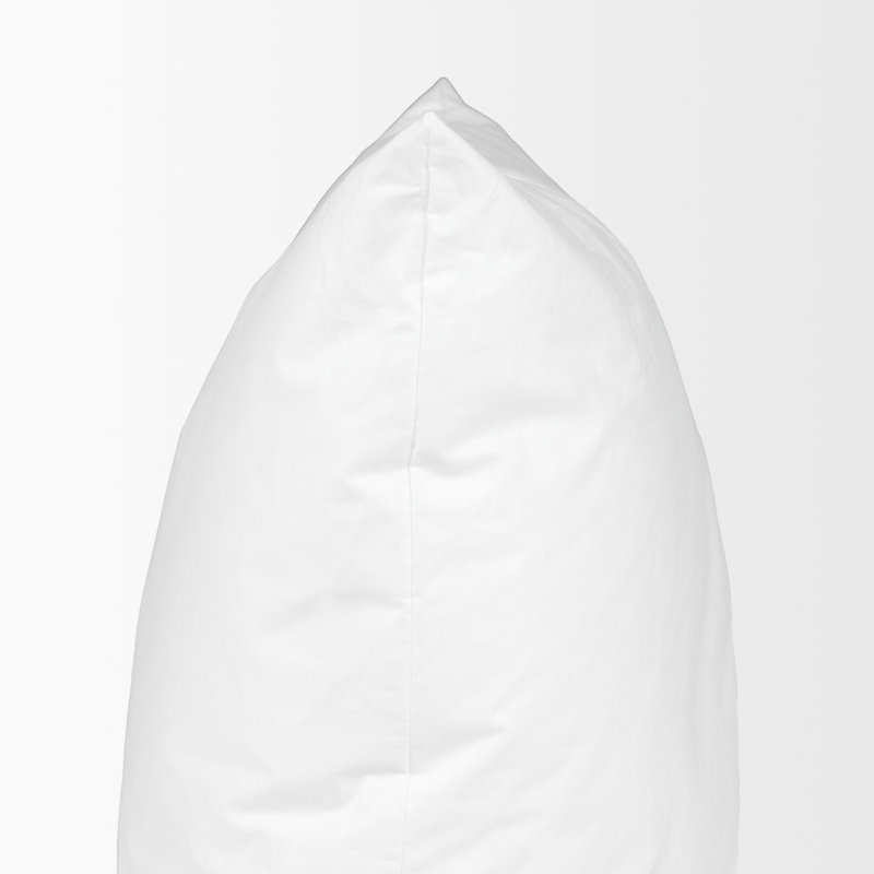Solid Colour Fabric Reversible Throw Pillow, 13" x 21"