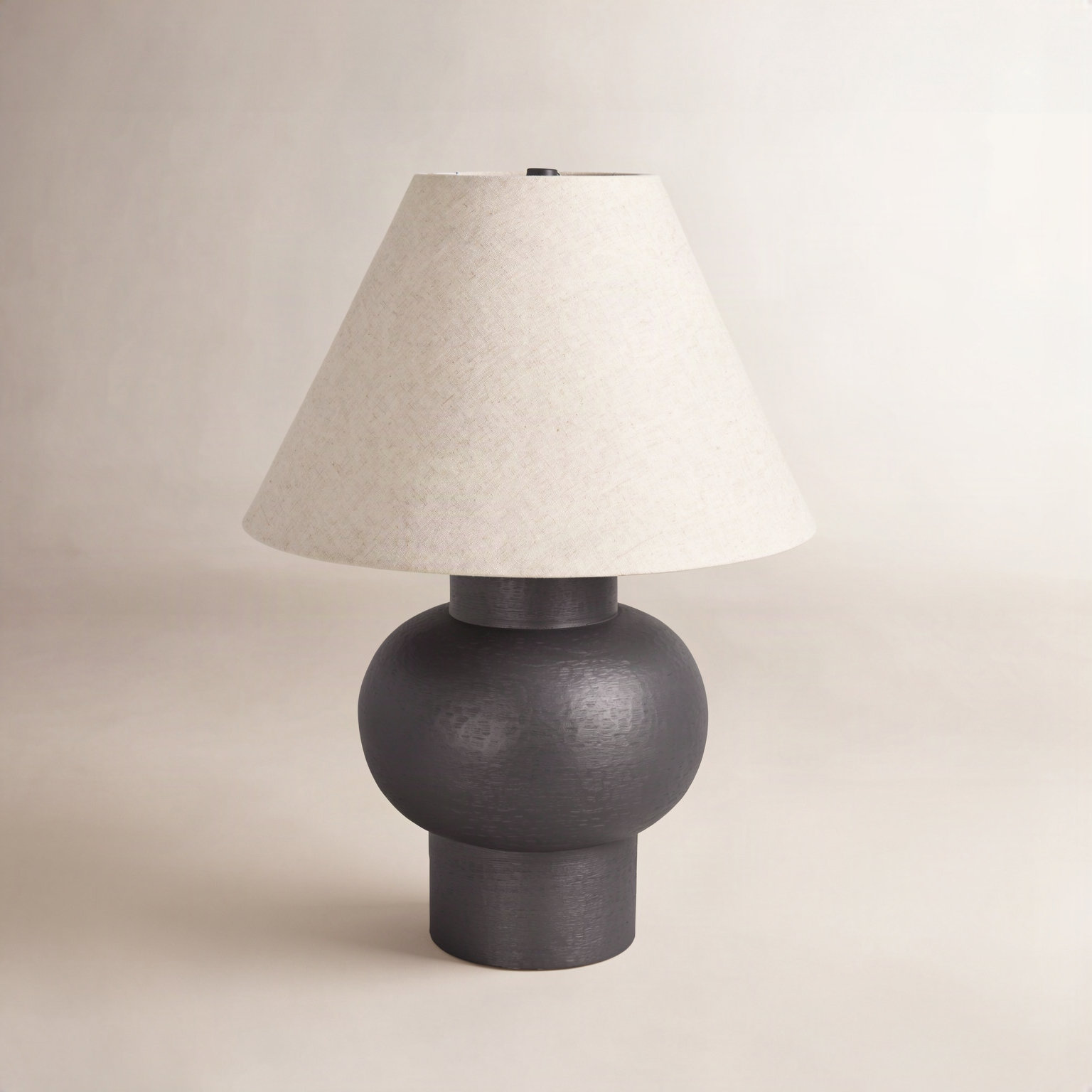 Ameyalli Metal Lamp, Black