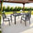 2-Piece PP Single-Seater Chairs + Coffee Table Set