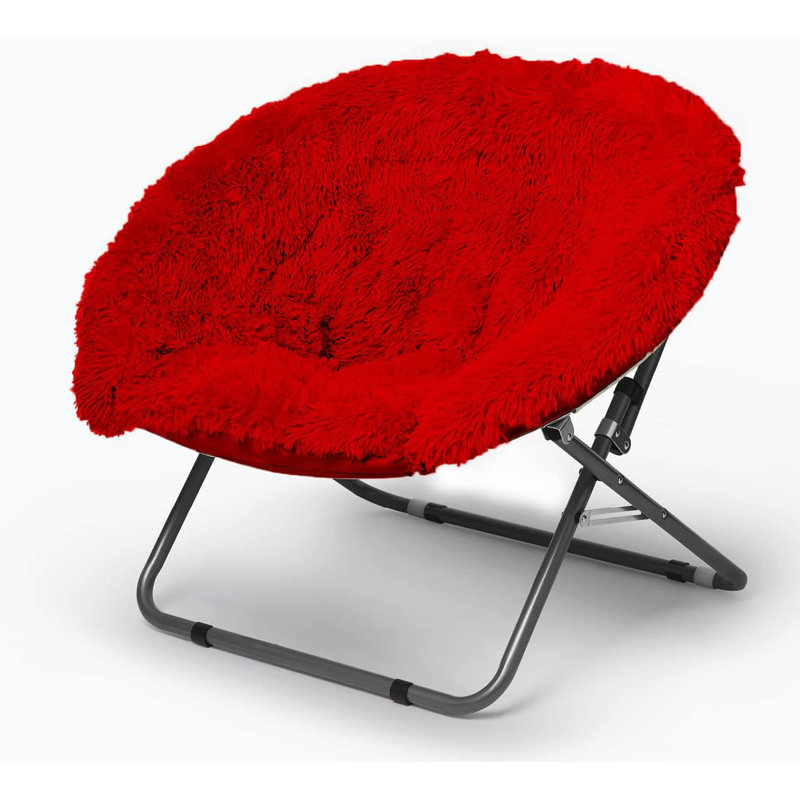 Chaise Papasan l 30 po Larson, Rouge