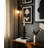 Sculptural Glass Candle Holder with Rounded Accent Base - Modern Tabletop Candle Holder for Coffee Table Display - Decorative Candle Stand Holder for Any Room-106710708