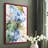 Like An Iris I Framed Print - Solid Wood-686249529-686249528