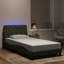 Structure de lit vidaXL avec velours gris clair 39,4 po x 74,8 po vidaXL-118101773-118101772