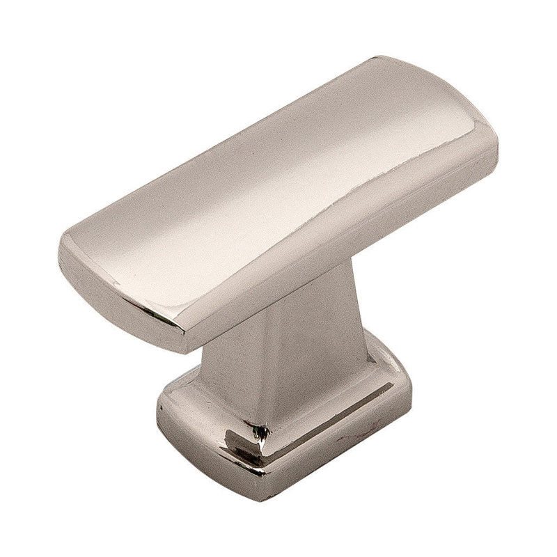 Rotterdam 1" Length Bar Knob, Polished Nickel