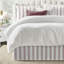 August Stripe Cotton Tailored Bed Skirt-1017894611-1017894620-1017894616