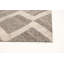 Tapis brun / beige en jute / laine à motif géométrique fait à la main Bromleigh