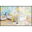 Lit plateforme simple en bois