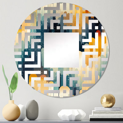 Miroir mural rond