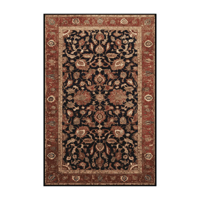 Machine Washable Persian Brown Area Rug
