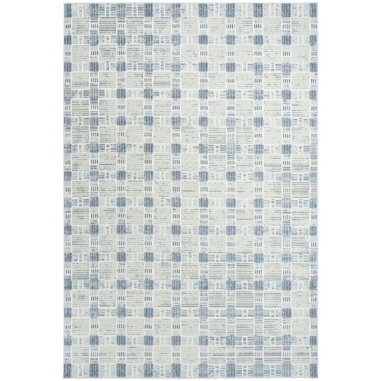 Capodilupo Blue Modern Indoor Rug