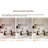 Light Luxury Rock Panel Oval Dining Table Sets.-107839489