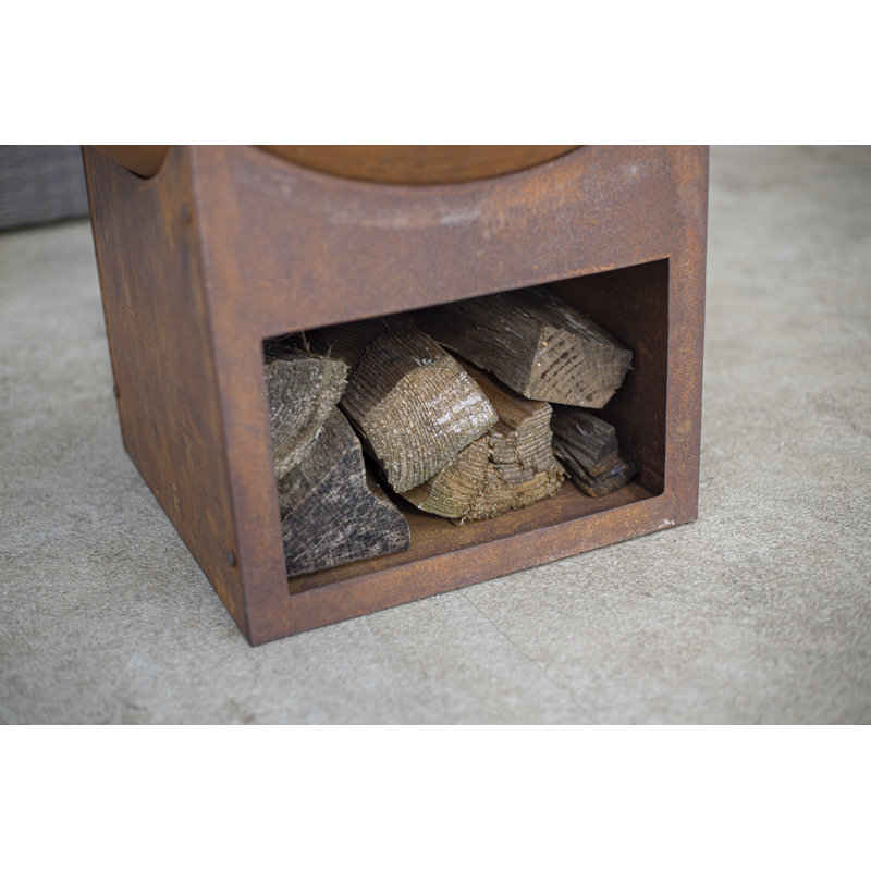 Dowsing Round Steel Fire Pit