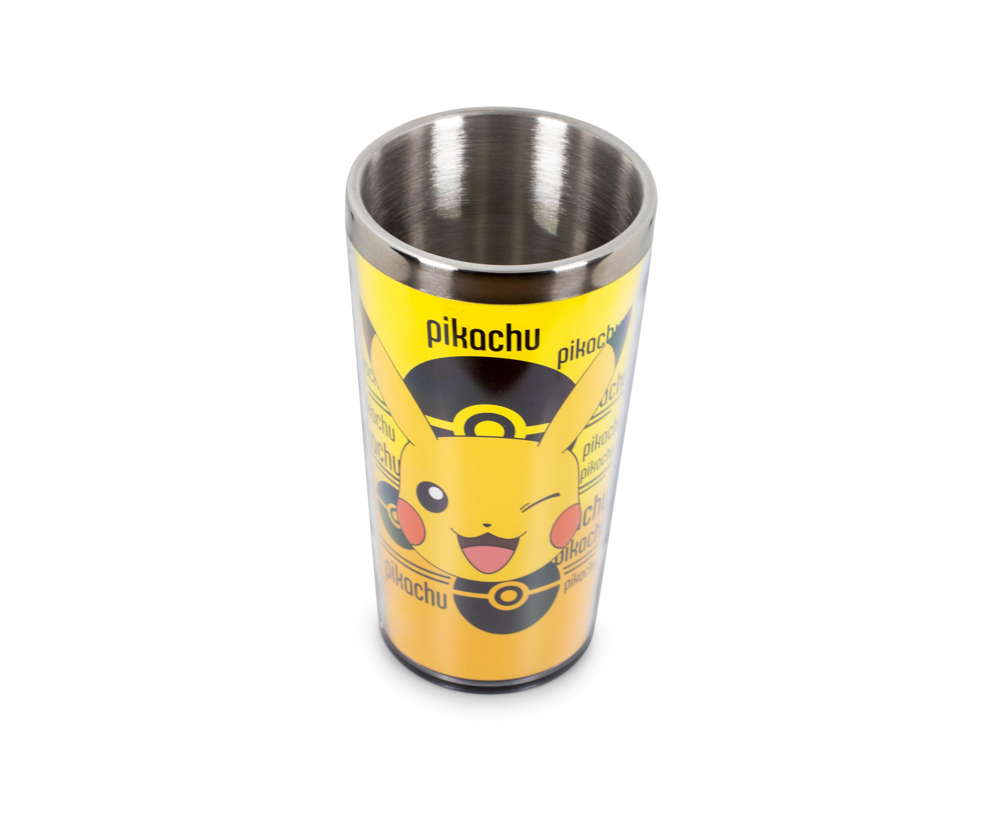 Pokemon Ceramic Mug Set of 4: Molded Pokeballs, Pikachu, XY