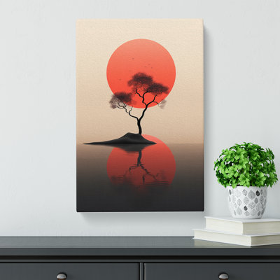 Minimalist Art Digital Art - Wrapped Canvas