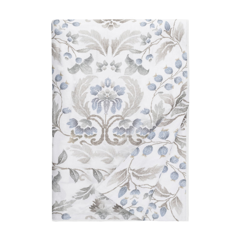 Beatrice Duvet Cover, Beatrice / Alpine White, Full / Double Duvet Cover