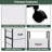 Fabric Storage Cabinet with 2 Drawers & Shelf, Filing Cabinet with Wheels-2090720644