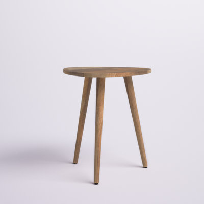 Baird Solid Wood 3-Leg End Table