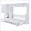 Lit escamotable Murphy avec placard et tiroirs-725601339