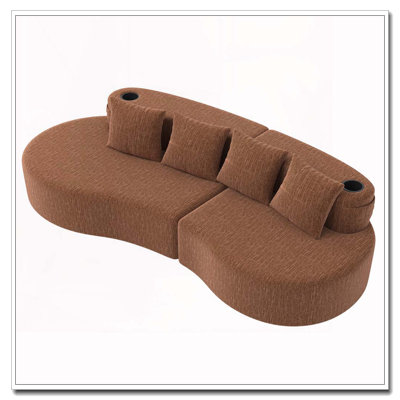 Modern  Elegant Half Moon Sofa