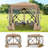 Pièce moustiquaire 10 pi x 10 pi avec moustiquaire-105123207